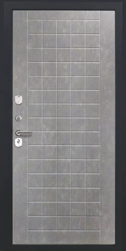 Входная дверь ДвериПРО Л-3б ФЛ-256 (10мм, Бетон пепельный) DPRO225844 внутренняя сторона
