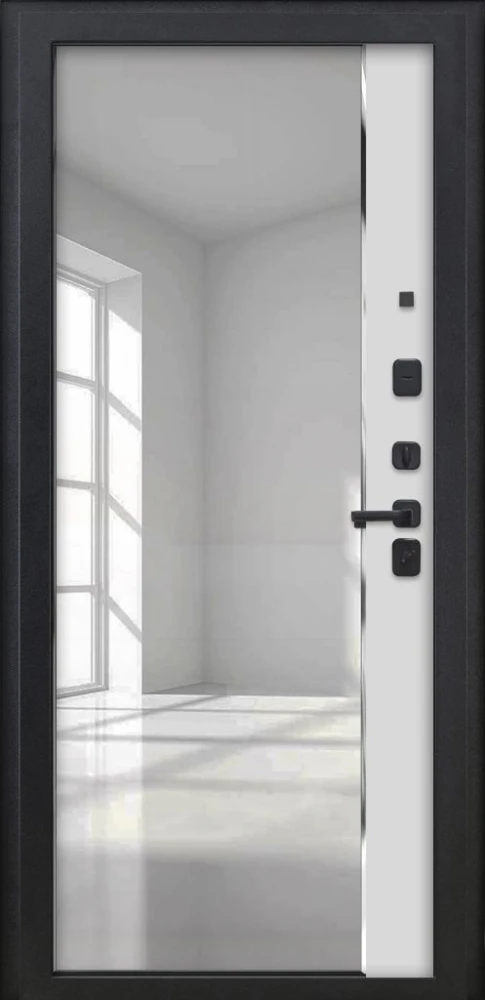 Входная дверь ДвериПРО L-3b ФЛЗ-618 белый матовый DPRO220887 внутренняя сторона