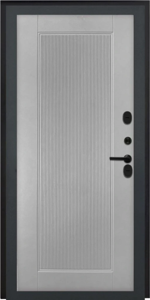 Входная дверь ДвериПРО Rosna ПВХ 10мм Астрод Velutto Grigio DPRO221185 внутренняя сторона