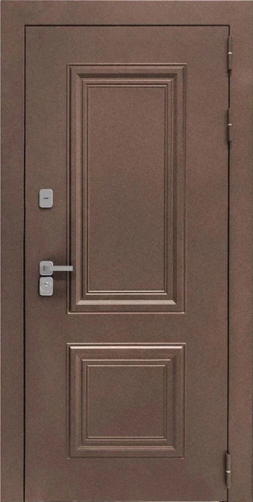 Входная дверь ДвериПРО Д-68 ПВХ 10мм Астрод Velutto Grigio DPRO204612 внешняя сторона